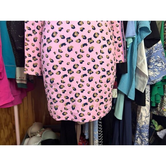 Lilly Pulitzer Beline Dress XXS in Pink Blossom Seeing Spots Long Sleeve Mini - Picture 3 of 11